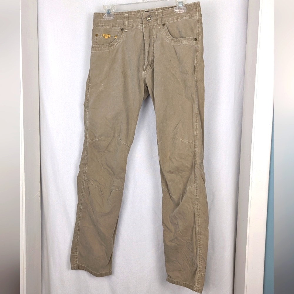 KUHL Revolvr Lean Men's Tan Workpants Size 30x32